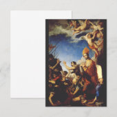 Sint Januarius Bisschop van Benevento Bedankkaart (Voorkant / Achterkant)
