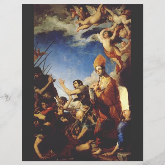 Sint Januarius Bisschop van Benevento Flyer (Voorkant)