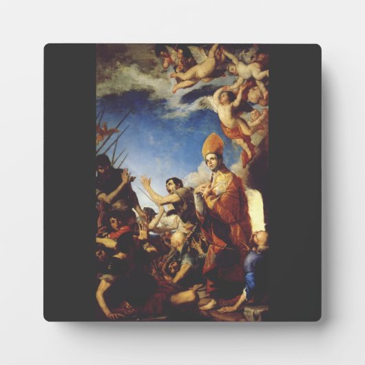 Sint Januarius Bisschop van Benevento Fotoplaat (Voorkant)