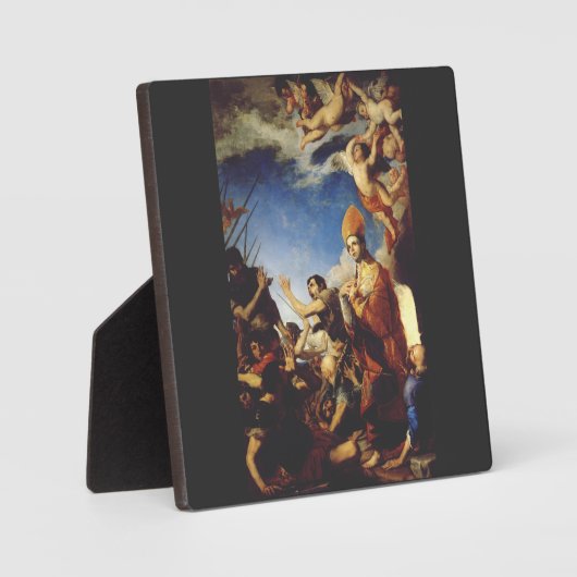 Sint Januarius Bisschop van Benevento Fotoplaat (Voorkant)