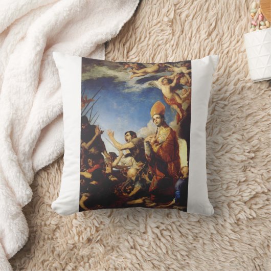 Sint Januarius Bisschop van Benevento Kussen (Deken)