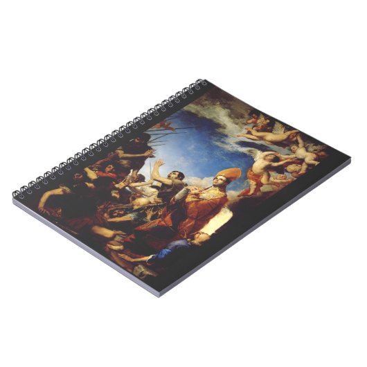 Sint Januarius Bisschop van Benevento Notitieboek (Linkerzijde)