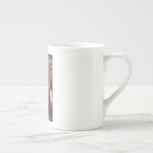 Sint Januarius Bisschop van Benevento Porselein Kop (Rechts)