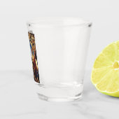 Sint Januarius Bisschop van Benevento Shot Glas (Rechts)
