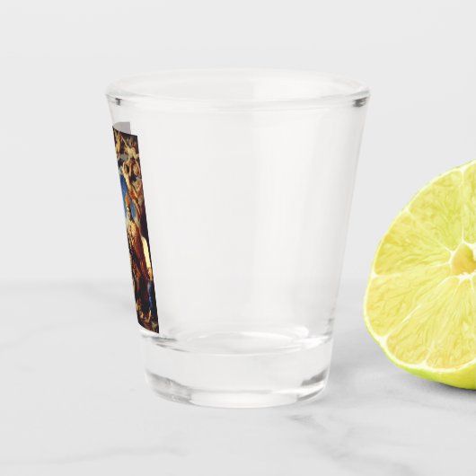 Sint Januarius Bisschop van Benevento Shot Glas (Rechts)