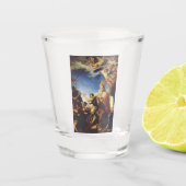 Sint Januarius Bisschop van Benevento Shot Glas (Voorkant)