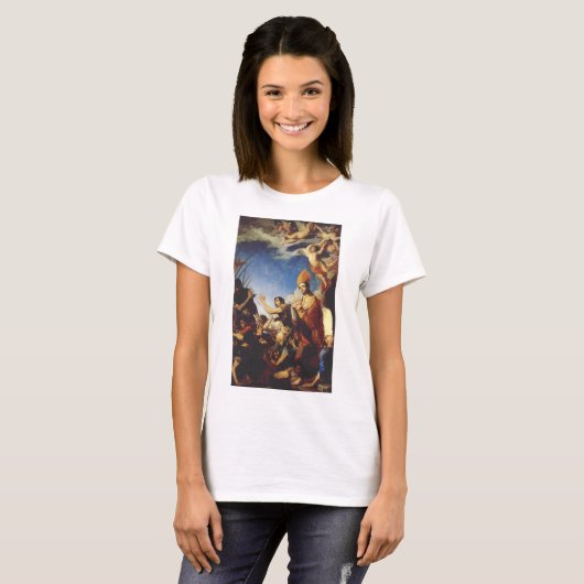 Sint Januarius Bisschop van Benevento T-shirt (Voorkant volledig)