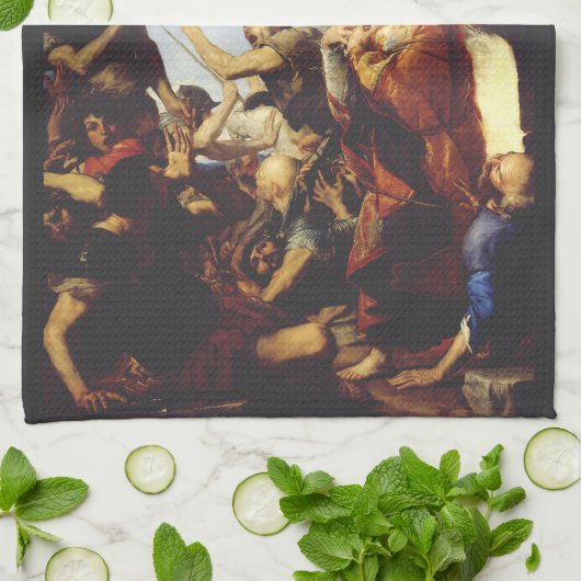 Sint Januarius Bisschop van Benevento Theedoek (Gevouwen)