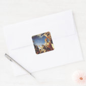 Sint Januarius Bisschop van Benevento Vierkante Sticker (Envelop)