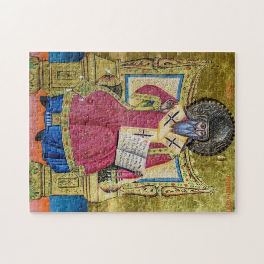 Sint-Januarius orthodox Christelijk icoon Legpuzzel (Horizontaal)