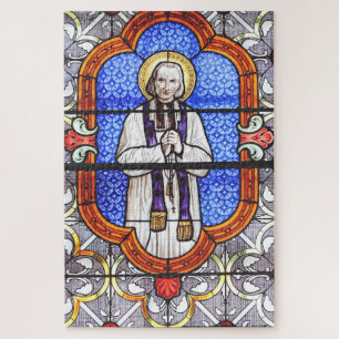 Sint Jean Vianney Premium Zielengids Kunstprint Legpuzzel