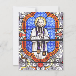 Sint Jean Vianney Premium Zielsgids Kunstprint