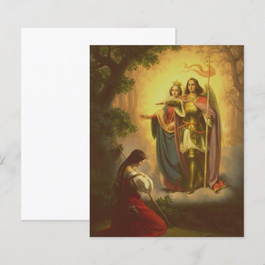 Sint Jeanne d'Arc (Voorkant / Achterkant)