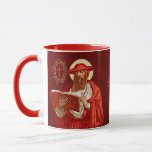 Sint-Jerome als Kardinaal met Boek (P 004) Mok