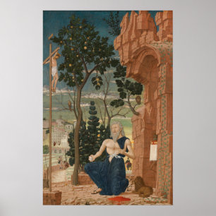 Sint-Jerome - Andrea Mantegna Fine Art Poster