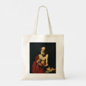 Sint-Jerome door Jusepe de Ribera Tote Bag (Achterkant)