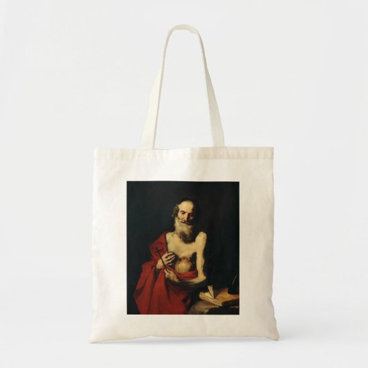 Sint-Jerome door Jusepe de Ribera Tote Bag (Voorkant)