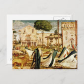 Sint-Jerome en leeuw in het klooster, 1501-09 Briefkaart (Voorkant / Achterkant)