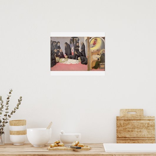 Sint-Jerome naar St. Cyril of Jerusalem, 14 Poster (Keuken)