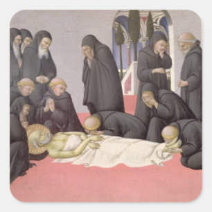 Sint-Jerome naar St. Cyril of Jerusalem, 14 Vierkante Sticker