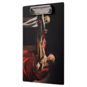 Sint-Jerome Schrijvend (door Caravaggio) Klembord (Links)