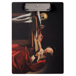 Sint-Jerome Schrijvend (door Caravaggio) Klembord