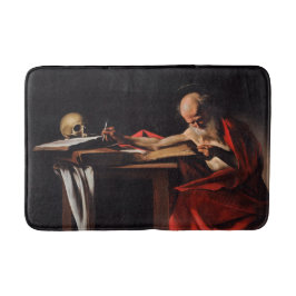 Sint-Jeromus schrijvend (door Caravaggio) Badmat