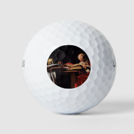 Sint-Jeromus schrijvend (door Caravaggio) Golfballen