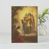 Sint-Joanna van Arc Bedankkaart (Staand voorkant)