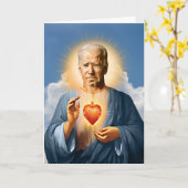 Sint Joe Biden Bidkaars Kaart (Gele Bloem)