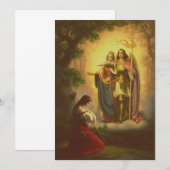 Sint Johanna van Orléans Kaart (Voorkant / Achterkant)