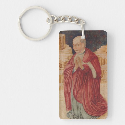 Sint Johannes Cassianus Kerkvader Sleutelhanger (Voorkant)