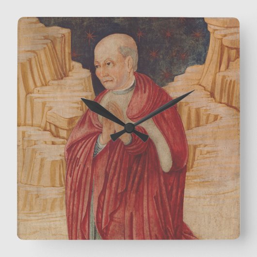 Sint Johannes Cassianus Kerkvader Vierkante Klok (Voorkant)