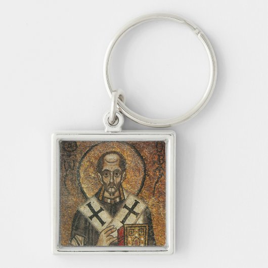 Sint Johannes Chrysostomus aartsbisschop van Const Sleutelhanger (Voorkant)