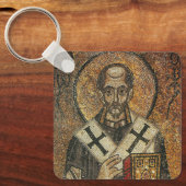 Sint Johannes Chrysostomus aartsbisschop van Const Sleutelhanger (Voorkant)
