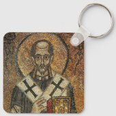 Sint Johannes Chrysostomus aartsbisschop van Const Sleutelhanger (Achterkant)