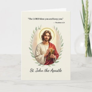 Sint-Johannes de Apostel Gods Vrede en Zegeningen Kaart