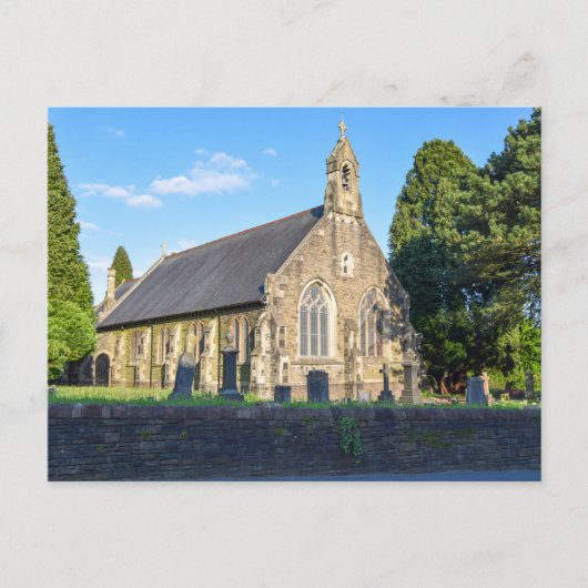 Sint-Johannes de Doperkerk, Rogerstone Briefkaart (Voorkant)