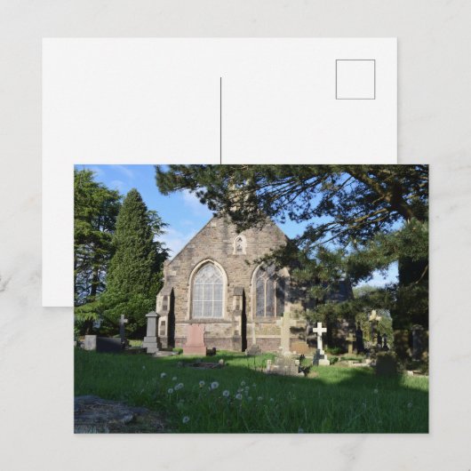 Sint-Johannes de Doperkerk, Rogerstone Briefkaart (Voorkant / Achterkant)