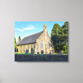 Sint-Johannes de Doperkerk, Rogerstone Canvas Afdruk (Voorkant)