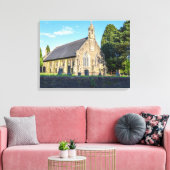 Sint-Johannes de Doperkerk, Rogerstone Canvas Afdruk (Insitu (Woonkamer))