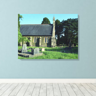 Sint-Johannes de Doperkerk, Rogerstone Canvas Afdruk