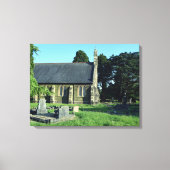 Sint-Johannes de Doperkerk, Rogerstone Canvas Afdruk (Voorkant)