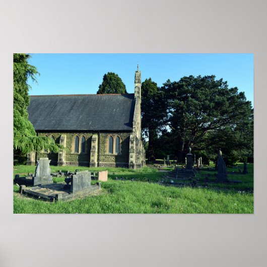 Sint-Johannes de Doperkerk, Rogerstone Poster (Voorkant)