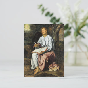 Sint-Johannes op Patmos, fijn kunst, Briefkaart