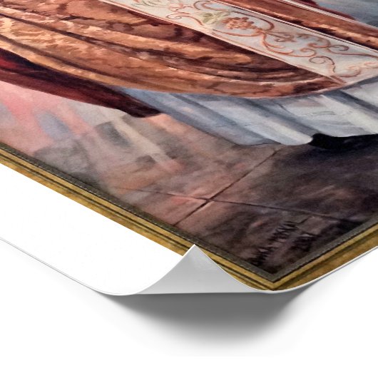 Sint-Johannes Paulus II - Beloved paus uit Polen. Poster (Hoek)