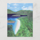 Sint-John, Amerikaans strand Uitzicht op de Amerik Briefkaart (Voorkant)