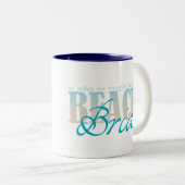 Sint-John Beach Bride Coffee Mok (Voorkant rechts)