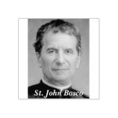 Sint-John Bosco Portrait Rubber Stempel (Afrduk)