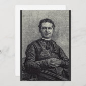 Sint John Bosco Priester en Belijder Kaart (Voorkant / Achterkant)